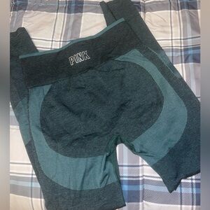 cute teal green PINK Leggings